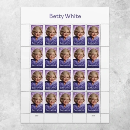 2025 Betty White Stamps Sheet of 20
